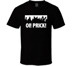 Shaun Of The Dead Zombie Hands Oi Prick Favorite Movie Quotes Fan T Sh