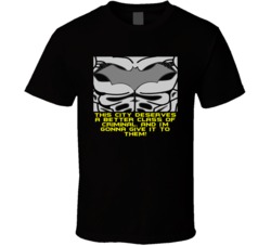 The Dark Knight Batmans Chest This City Deserves A Better Class Of Cri