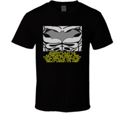The Dark Knight Batmans Chest Im An Agent Of Chaos Favorite Movie Quot