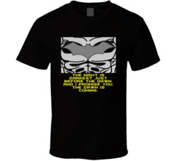 The Dark Knight Batmans Chest Night Is Darkest Just Before The Dawn Fa