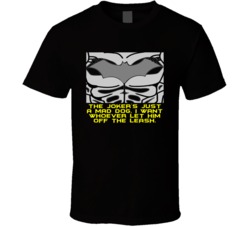 The Dark Knight Batmans Chest The Jokers Just A Mad Dog Favorite Movie