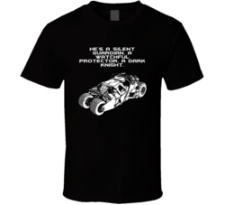 The Dark Knight Batmobile Hes A Silent Guardian Favorite Movie Quotes 