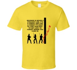 Kill Bill Blood Spatter Revenge Is Never A Straight Line Favorite Movi