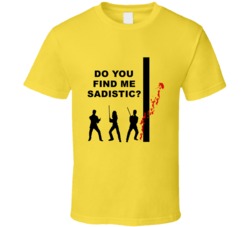 Kill Bill Blood Spatter Do You Find Me Sadistic Favorite Movie Quotes 