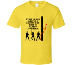 Kill Bill Blood Spatter Dying In Our Sleep Is A Luxury Favorite Movie 
