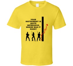 Kill Bill Blood Spatter Your Instrument Is Quite Impressive Favorite M