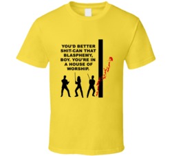 Kill Bill Blood Spatter Youre In A House Of Worship Favorite Movie Quo