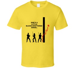 Kill Bill Blood Spatter Shes A Little Blood Spattered Angel Favorite M