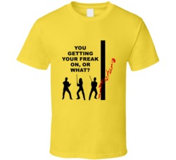 Kill Bill Blood Spatter You Getting Your Freak On Favorite Movie Quote