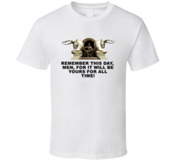 300 Xerxes Remember This Day Men Favorite Movie Quotes T Shirt