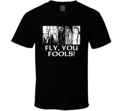 Lord Of The Rings Elves Fly You Fools Movie Quotes Fan T Shirt