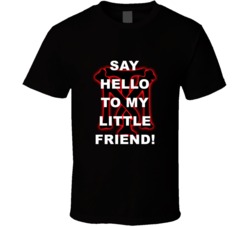 Scarface Tony Montana Logo Say Hello To My Little Friend Favorite Movi