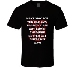 Scarface Tony Montana Logo Make Way For The Bad Guy Favorite Movie Quo