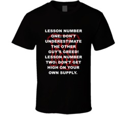 Scarface Tony Montana Logo Lesson Number One Lesson Number Two Favorit