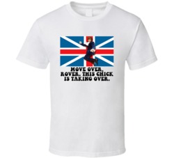 Austin Powers British Flag Move Over Rover Favorite Movie Quotes T Shi