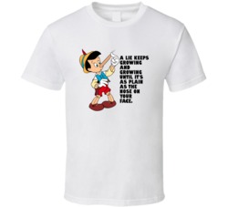Pinocchio Growing Nose A Lie Keeps Growing And Growing Favorite Movie 