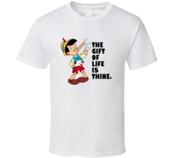 Pinocchio Growing Nose The Gift Of Life Is Thine Favorite Movie Quotes