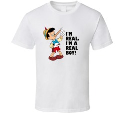 Pinocchio Growing Nose Im Real Im A Real Boy Favorite Movie Quotes T S