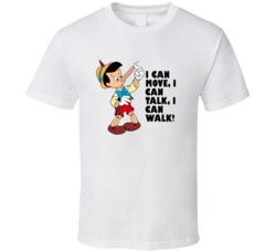 Pinocchio Growing Nose I Can Move I Can Talk I Can Walk Favorite Movie