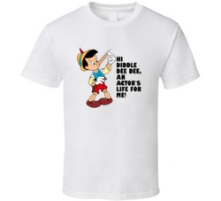 Pinocchio Growing Nose Hi Diddle Dee Dee An Actors Life For Me Favorit