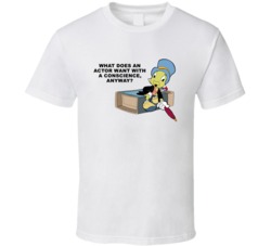 Pinocchio Jiminy Cricket What Does An Actor Want With A Conscience Fav