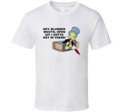 Pinocchio Jiminy Cricket Hey Blubber Mouth Open Up Favorite Movie Quot