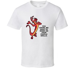 Mulan Mushu We Have To Work On Your People Skills Favorite Movie Quote