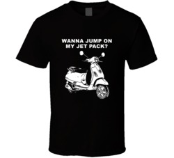 I Love You Man Vespa Wanna Jump On My Jet Pack Favorite Movie Quotes T