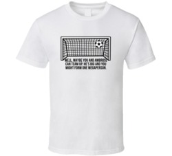 Kicking And Screaming Soccer Goal Maybe You And Ambrose Can Team Up Fa