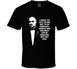 The Godfather Marlon Brando I Spent My Life Trying Not To Be Careless 