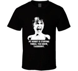 Psycho Janet Leigh My Hobby Is Stuffing Things Favorite Movie Quotes T