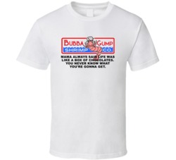 Forrest Gump Bubba Gump Shrimp Life Was Like A Box Of Chocolates Favor