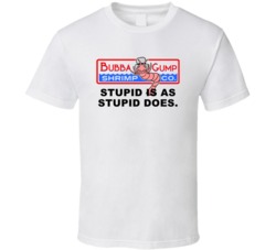 Forrest Gump Bubba Gump Shrimp Stupid Is As Stupid Does Favorite Movie