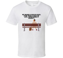 Forrest Gump Bus Bench Dyin Was A Part Of Life Favorite Movie Quotes T