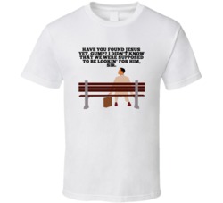 Forrest Gump Bus Bench Have You Found Jesus Yet Gump Favorite Movie Qu