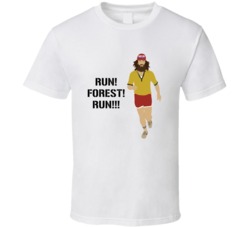 Forrest Gump Forrest Running Run Forest Run Favorite Movie Quotes T Sh