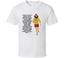 Forrest Gump Forrest Running Shrimp Is The Fruit Of The Sea Favorite M