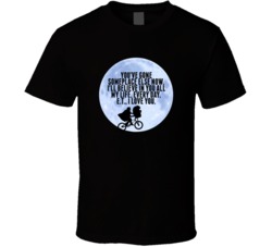 E T Bike Moon Silhouette Youve Gone Someplace Else Now Favorite Movie 