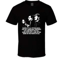 Jaws Brody Quinte And Hooper Its All Psychological Movie Quotes T Shir