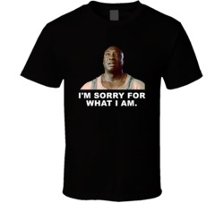 The Green Mile John Coffey Im Sorry For What I Am Movie Quotes T Shirt