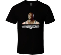 The Green Mile John Coffey I Think About All Of Us Walking Our Own Gre