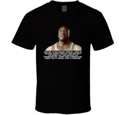 The Green Mile John Coffey Gettin To My Knees Prayin Movie Quotes T Sh