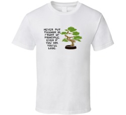 Karate Kid Bonsai Tree Never Put Passion In Front Of Principle Movie Q