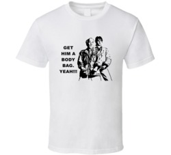 Karate Kid Mr Miyagi And Daniel Get Him A Body Bag Movie Quotes T Shir