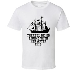 Pirates Of The Caribbean Black Pearl Therell Be No Living With Her Aft
