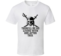 Pirates Of The Caribbean Skull And Swords Therell Be No Living With He