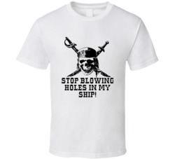 Pirates Of The Caribbean Skull And Swords Stop Blowing Holes In My Shi