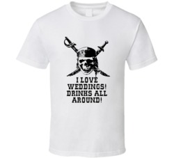 Pirates Of The Caribbean Skull And Swords I Love Weddings Drinks All A