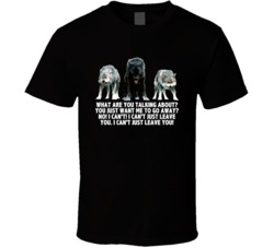 Twilight Wolf Pack I Cant Just Leave You Movie Quotes T Shirt