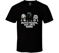 Twilight Wolf Pack Death Is Peaceful Life Is Harder Movie Quotes T Shi